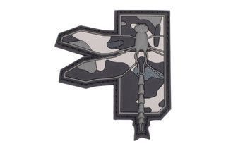 Haley Strategic Dragonfly Morale Patch features a stylish Multicam Black pattern